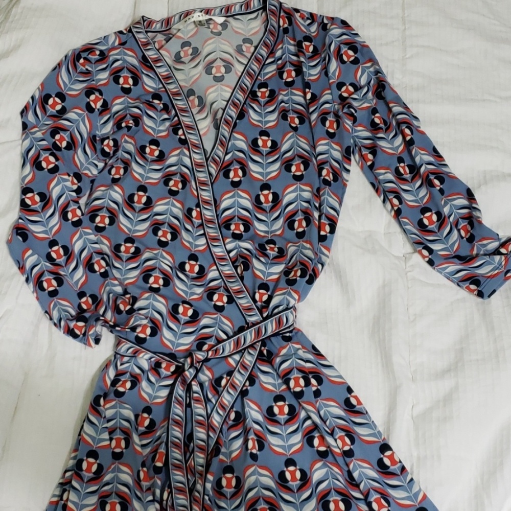 Max Studio Wrap Dress Size M
